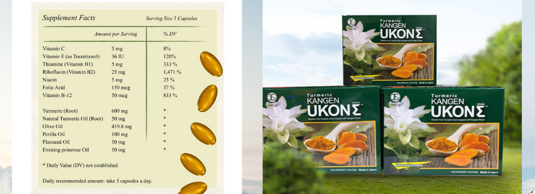 viên dầu nghệ kangen ukon