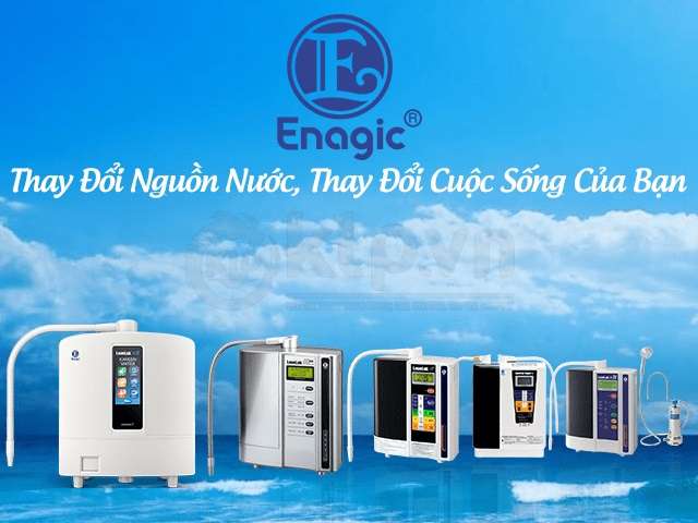 Máy lọc nước điện giải Kangen Enagic - Kangen Việt Nam