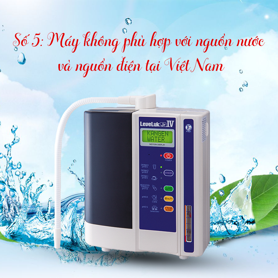 Lưu ý khi mua máy lọc nước Kangen